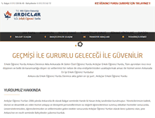 Tablet Screenshot of erkekogrenciyurdu.com